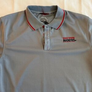 Gray Ohio State polo
